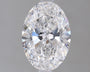 1.50ct Oval Lab-Grown Diamond · D VVS2 · IGI
