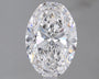 1.50ct Oval Lab-Grown Diamond · D VVS2 · IGI