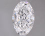 1.50ct Oval Lab-Grown Diamond · D VVS2 · IGI