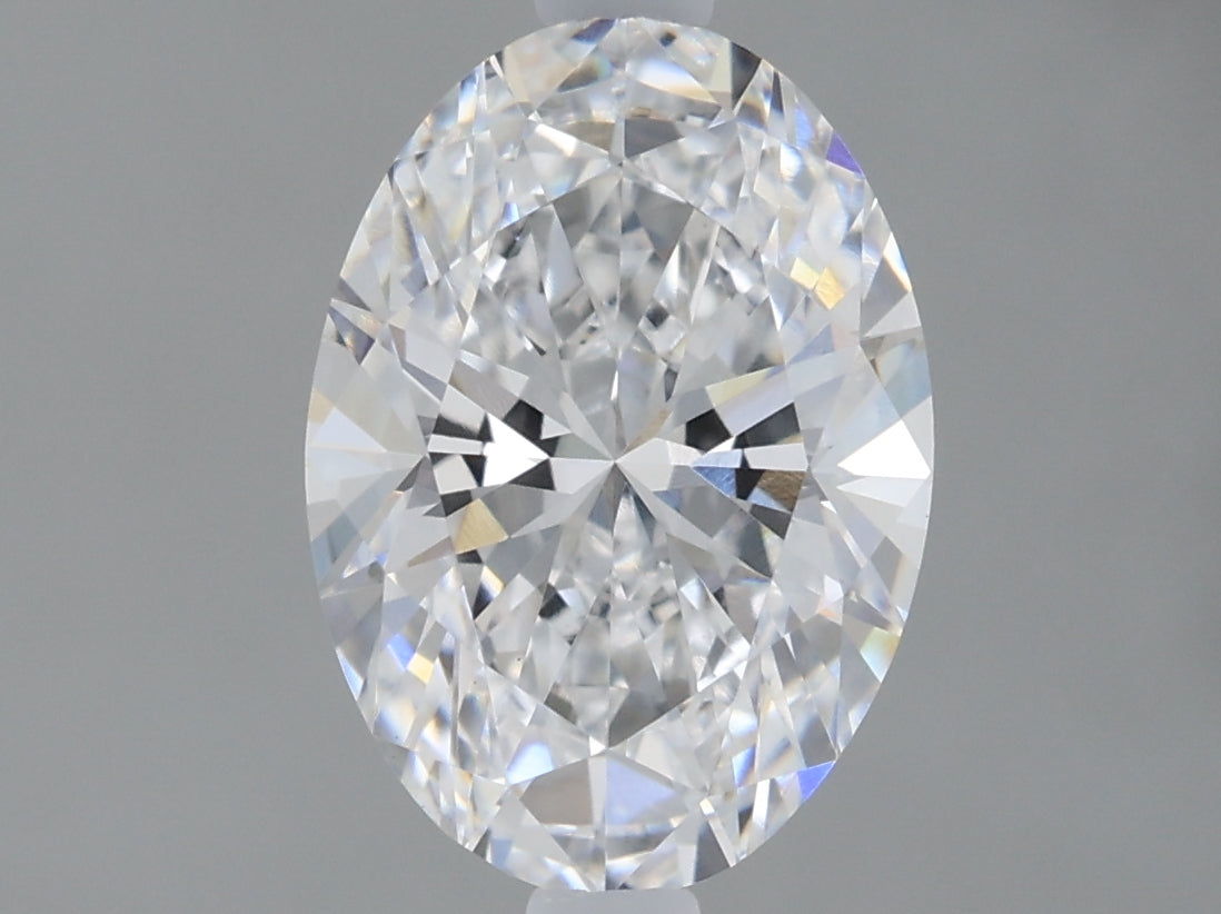 1.60ct Oval Lab-Grown Diamond · D VVS2 · IGI