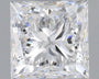 0.77ct Princess Lab-Grown Diamond · D VVS2 · IGI