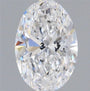 0.90ct Oval Lab-Grown Diamond · D VVS2 · IGI