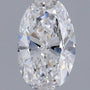 0.50ct Oval Lab-Grown Diamond · D VVS2 · IGI