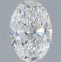 0.72ct Oval Lab-Grown Diamond · D VVS1 · IGI