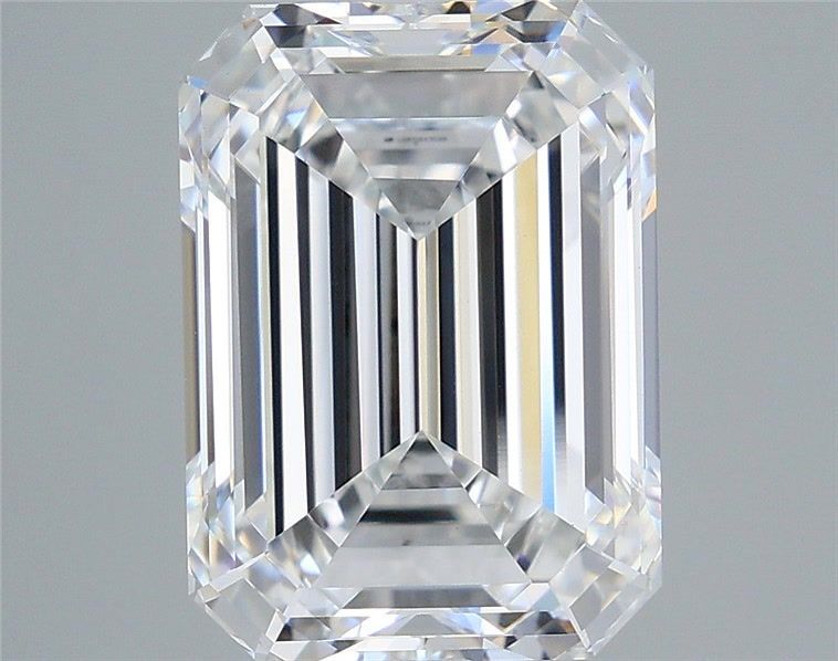 6.10ct Emerald Lab-Grown Diamond · D VVS2 · IGI