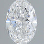 0.51ct Oval Lab-Grown Diamond · D VVS1 · IGI