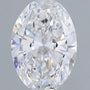 0.53ct Oval Lab-Grown Diamond · D VVS1 · IGI