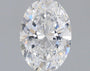 0.51ct Oval Lab-Grown Diamond · D VVS1 · IGI
