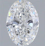 0.53ct Oval Lab-Grown Diamond · D VVS1 · IGI