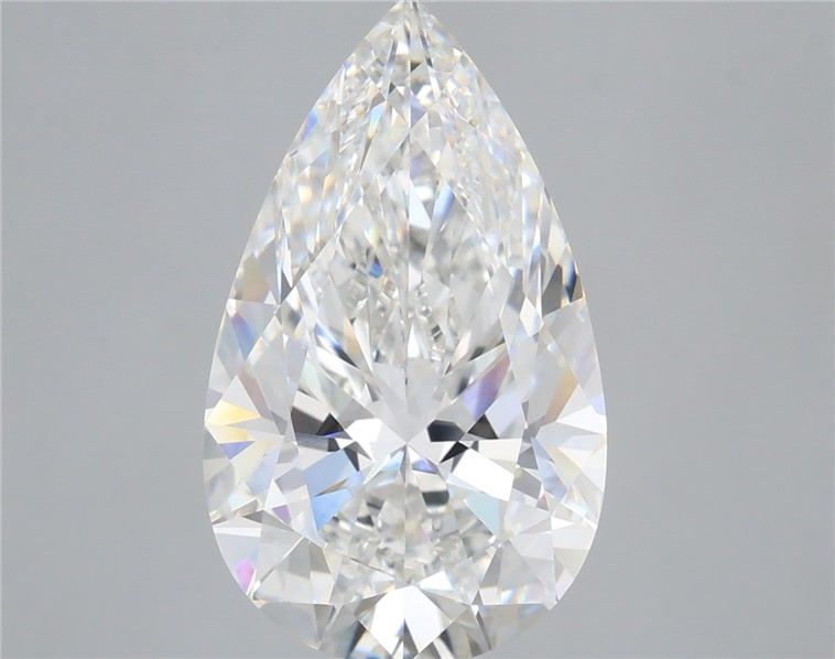 6.07ct Pear Lab-Grown Diamond · E VVS2 · IGI