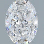 0.56ct Oval Lab-Grown Diamond · D VVS1 · IGI
