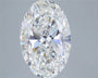8.03ct Oval Lab-Grown Diamond · F VS1 · IGI
