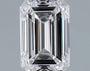 1.00ct Emerald Lab-Grown Diamond · D IF · IGI