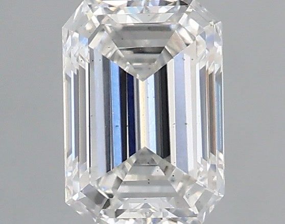 0.86ct Emerald Lab-Grown Diamond · F SI1 · IGI