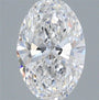 1.00ct Oval Lab-Grown Diamond · D VVS2 · IGI