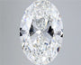 8.03ct Oval Lab-Grown Diamond · E VVS2 · IGI