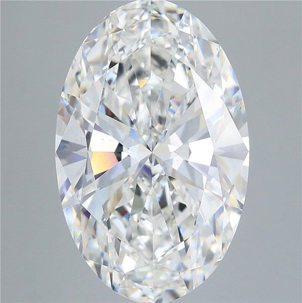 8.03ct Oval Lab-Grown Diamond · F VS1 · IGI