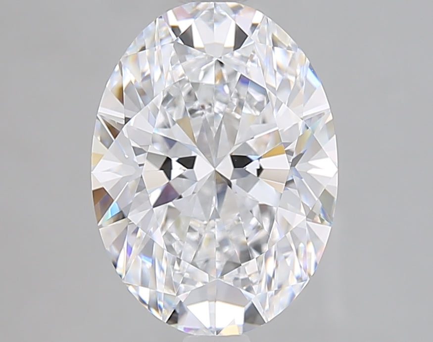 3.02ct Oval Lab-Grown Diamond · D IF · IGI