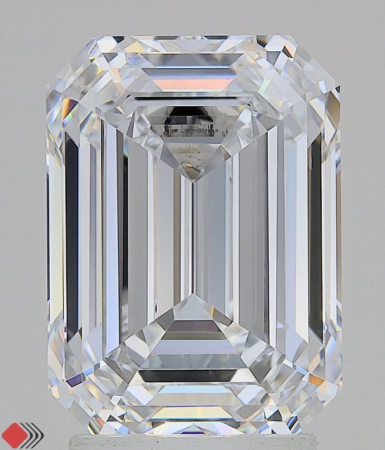 4.07ct Emerald Lab-Grown Diamond · D IF · IGI