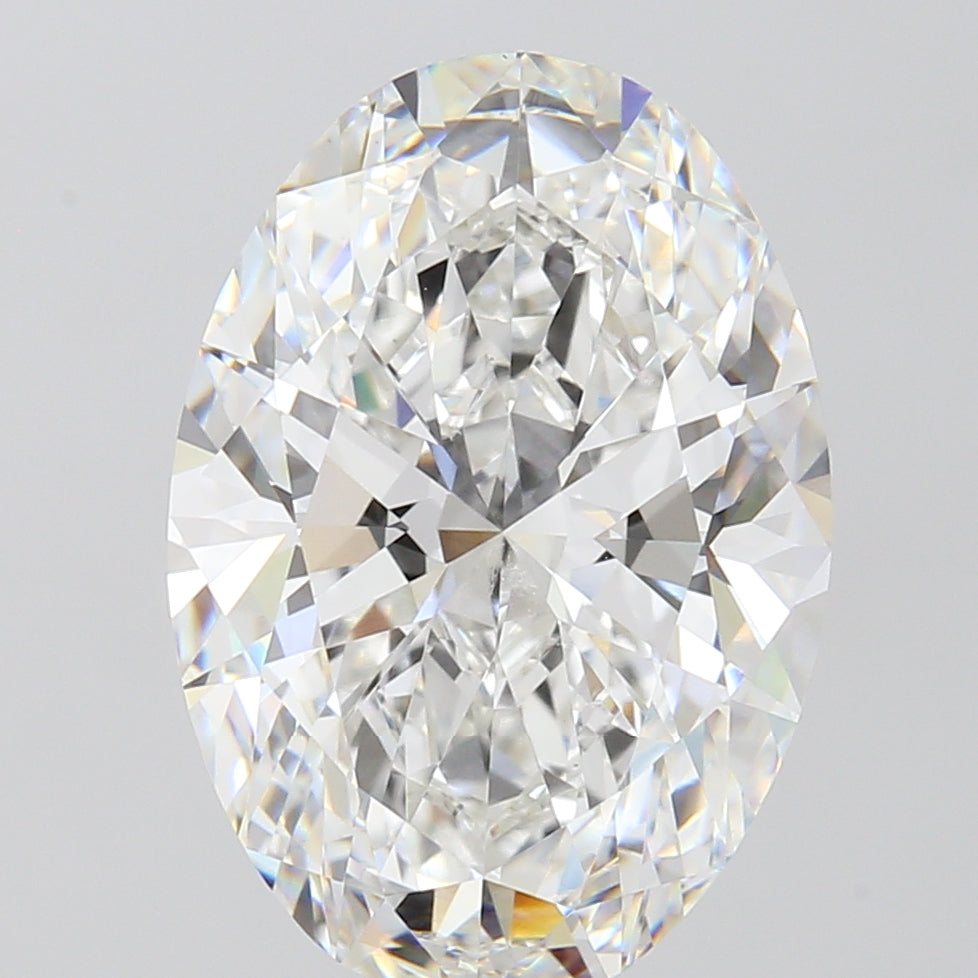 8.10ct Oval Lab-Grown Diamond · F VVS2 · IGI