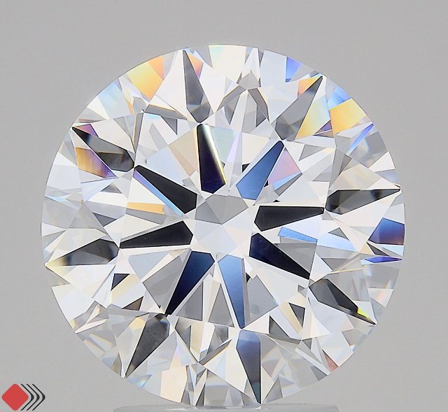 4.04ct Round Lab-Grown Diamond · D VVS1 · IGI