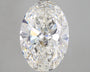 8.10ct Oval Lab-Grown Diamond · F VVS2 · IGI