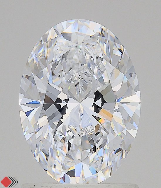 1.56ct Oval Lab-Grown Diamond · D VVS1 · IGI