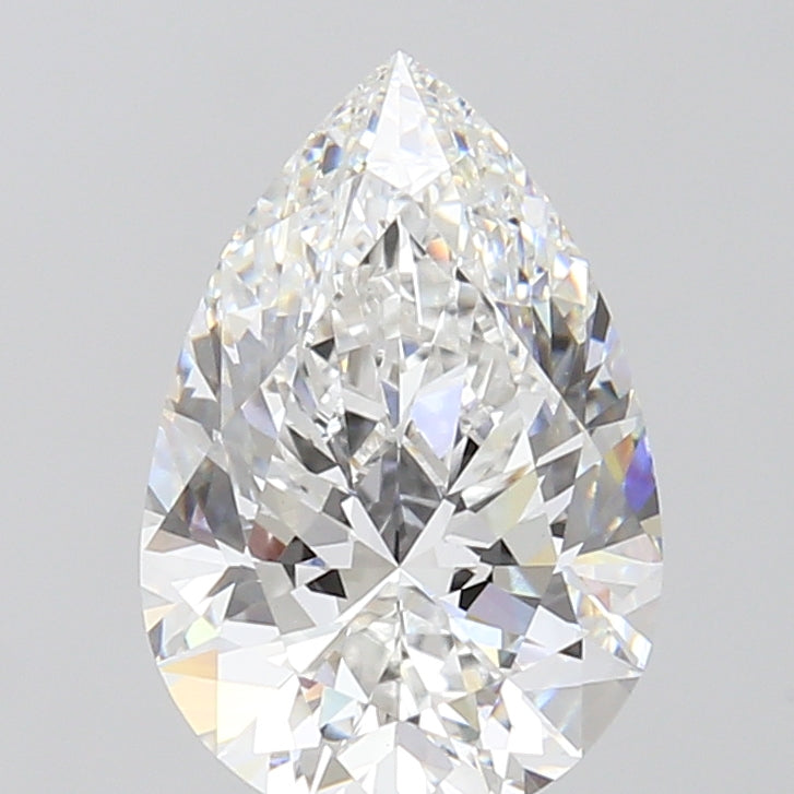 3.05ct Pear Lab-Grown Diamond · E VVS2 · IGI
