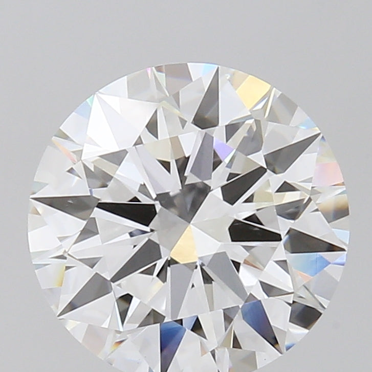 3.03ct Round Lab-Grown Diamond · D VVS2 · IGI