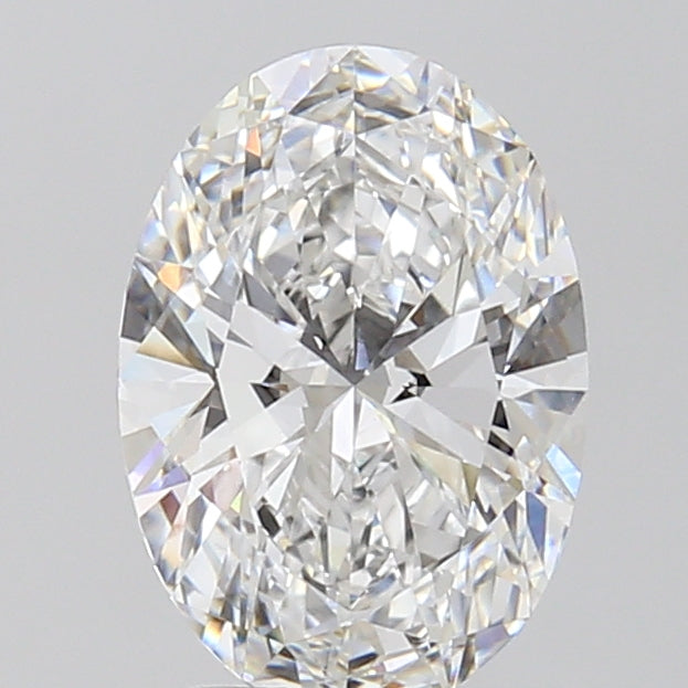 2.10ct Oval Lab-Grown Diamond · D VVS2 · IGI