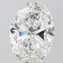 10.00ct Oval Lab-Grown Diamond · F VVS2 · IGI