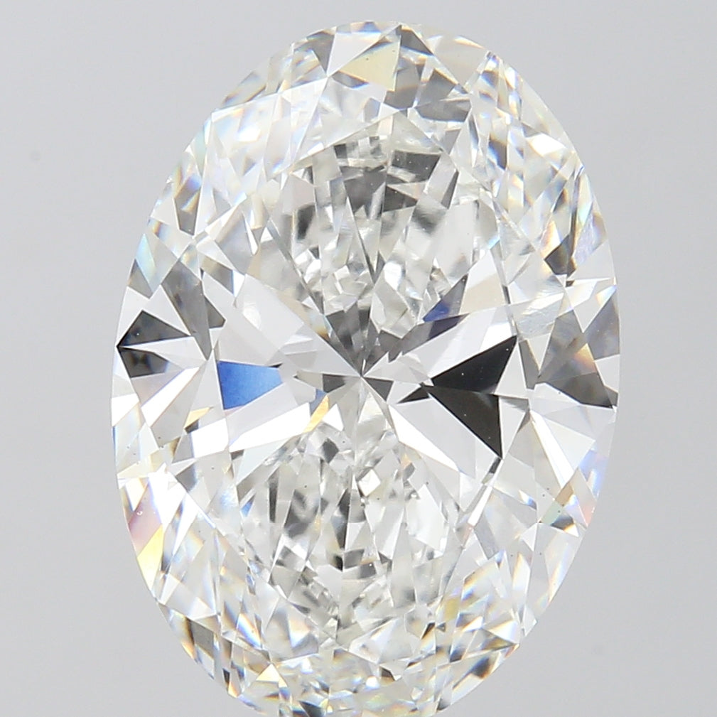 10.00ct Oval Lab-Grown Diamond · F VVS2 · IGI