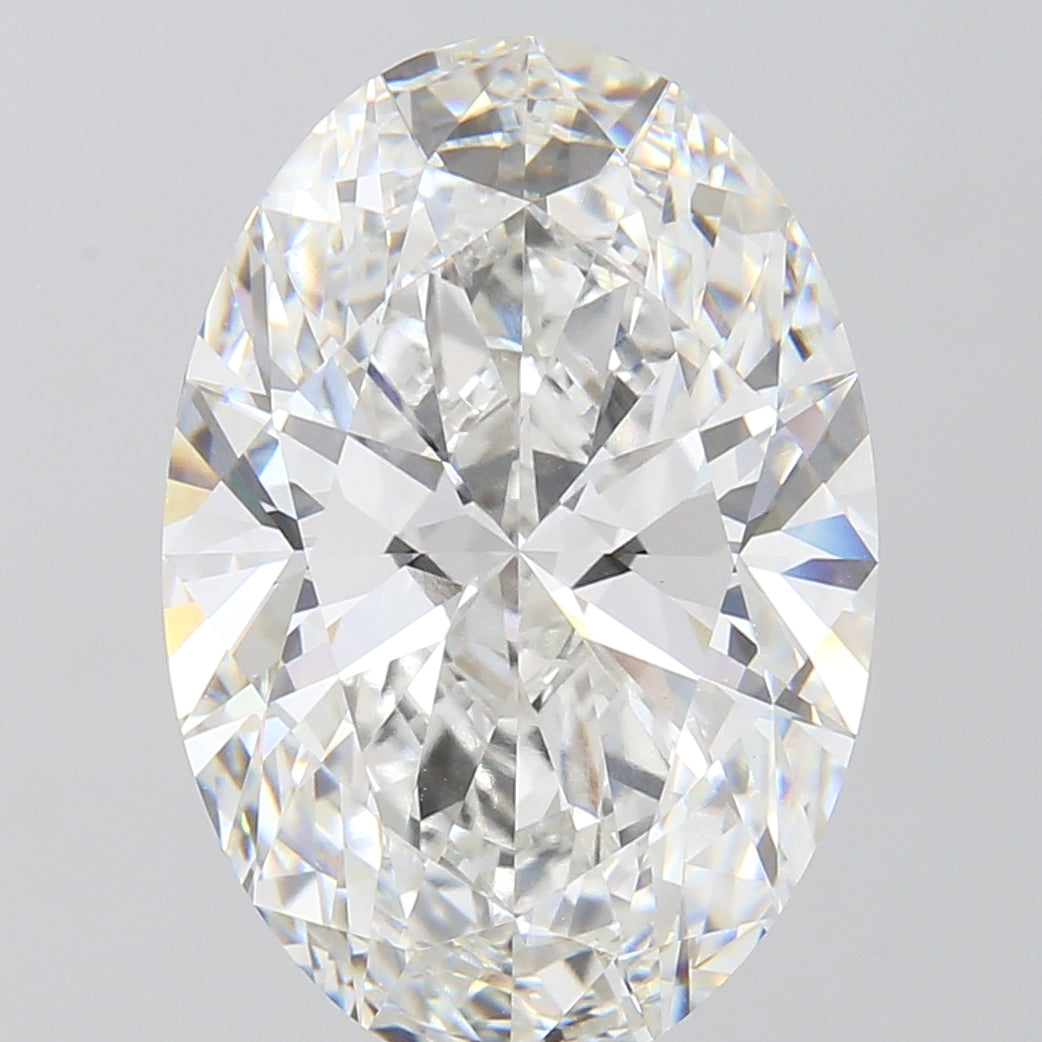 10.09ct Oval Lab-Grown Diamond · E VVS2 · IGI
