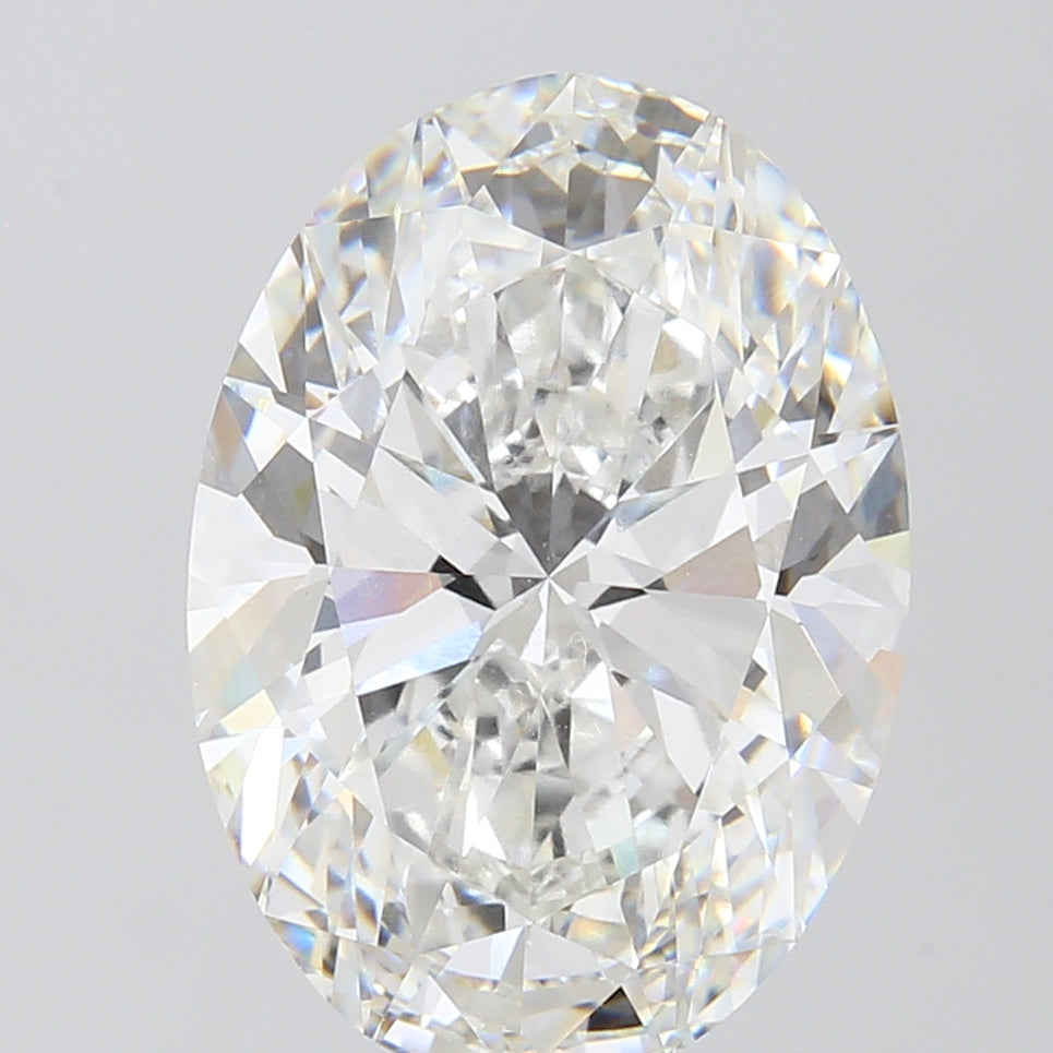 8.08ct Oval Lab-Grown Diamond · E VVS2 · IGI