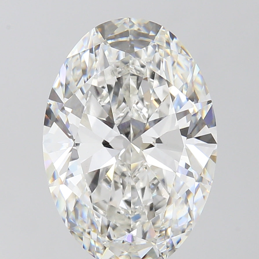 6.03ct Oval Lab-Grown Diamond · F VVS2 · IGI