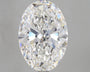 8.08ct Oval Lab-Grown Diamond · E VVS2 · IGI