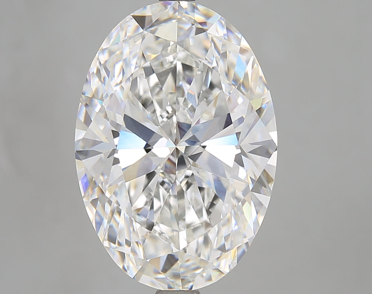 8.08ct Oval Lab-Grown Diamond · E VVS2 · IGI