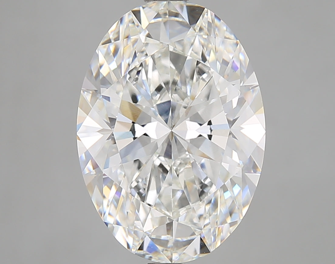 6.08ct Oval Lab-Grown Diamond · F VVS2 · IGI