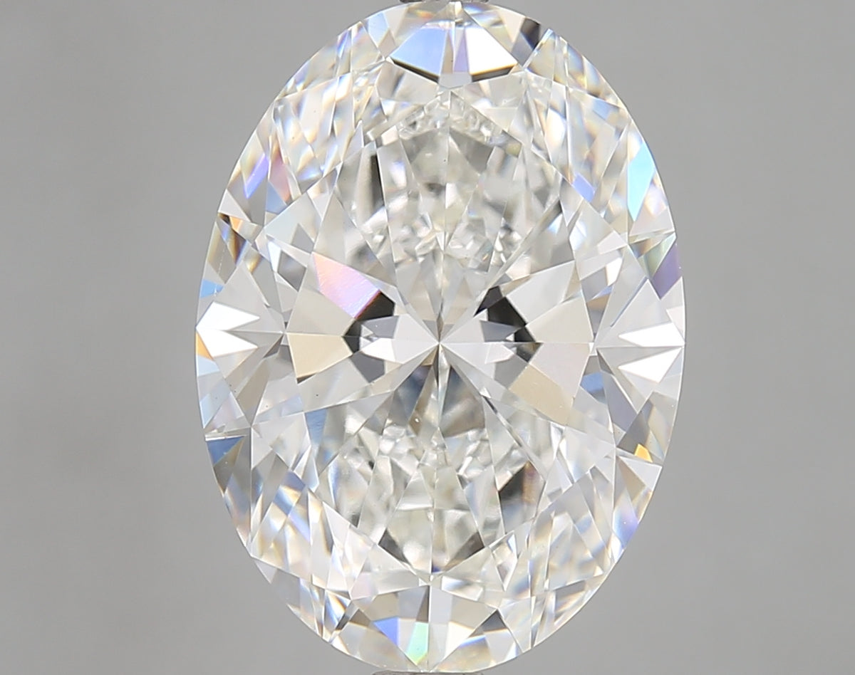 8.01ct Oval Lab-Grown Diamond · F VVS2 · IGI