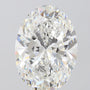 8.09ct Oval Lab-Grown Diamond · F VVS2 · IGI