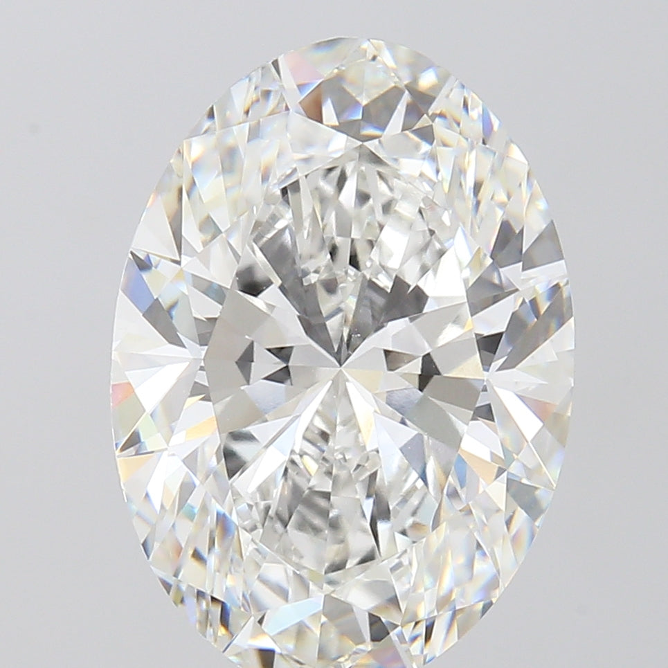 8.09ct Oval Lab-Grown Diamond · F VVS2 · IGI