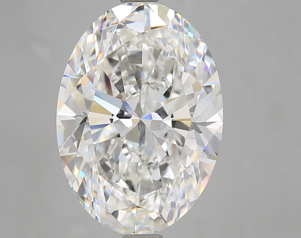 8.02ct Oval Lab-Grown Diamond · F VVS2 · IGI