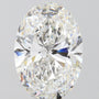 8.09ct Oval Lab-Grown Diamond · E VVS2 · IGI
