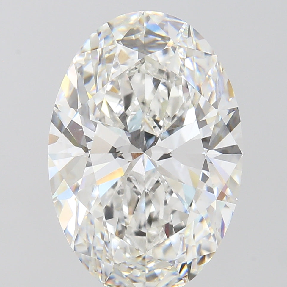 8.10ct Oval Lab-Grown Diamond · F VVS2 · IGI