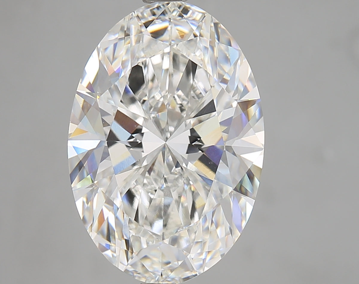 8.01ct Oval Lab-Grown Diamond · F VVS2 · IGI