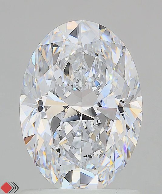 1.53ct Oval Lab-Grown Diamond · D VVS1 · IGI