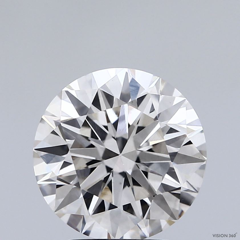 3.04ct Round Lab-Grown Diamond · H VS2 · IGI