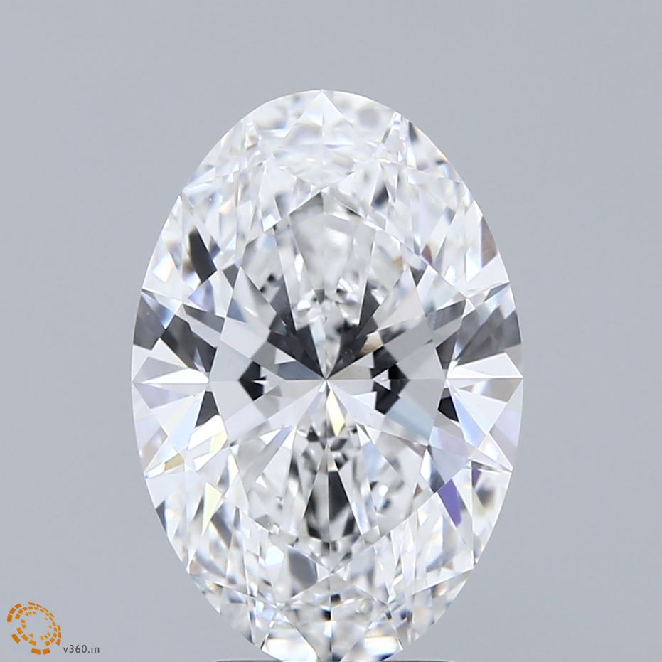 4.06ct Oval Lab-Grown Diamond · E VVS2 · IGI