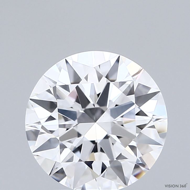 2.05ct Round Lab-Grown Diamond · D VVS2 · IGI