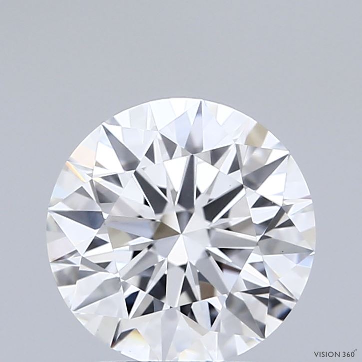 2.05ct Round Lab-Grown Diamond · D VVS2 · IGI